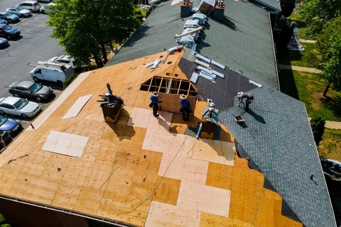 roofing project